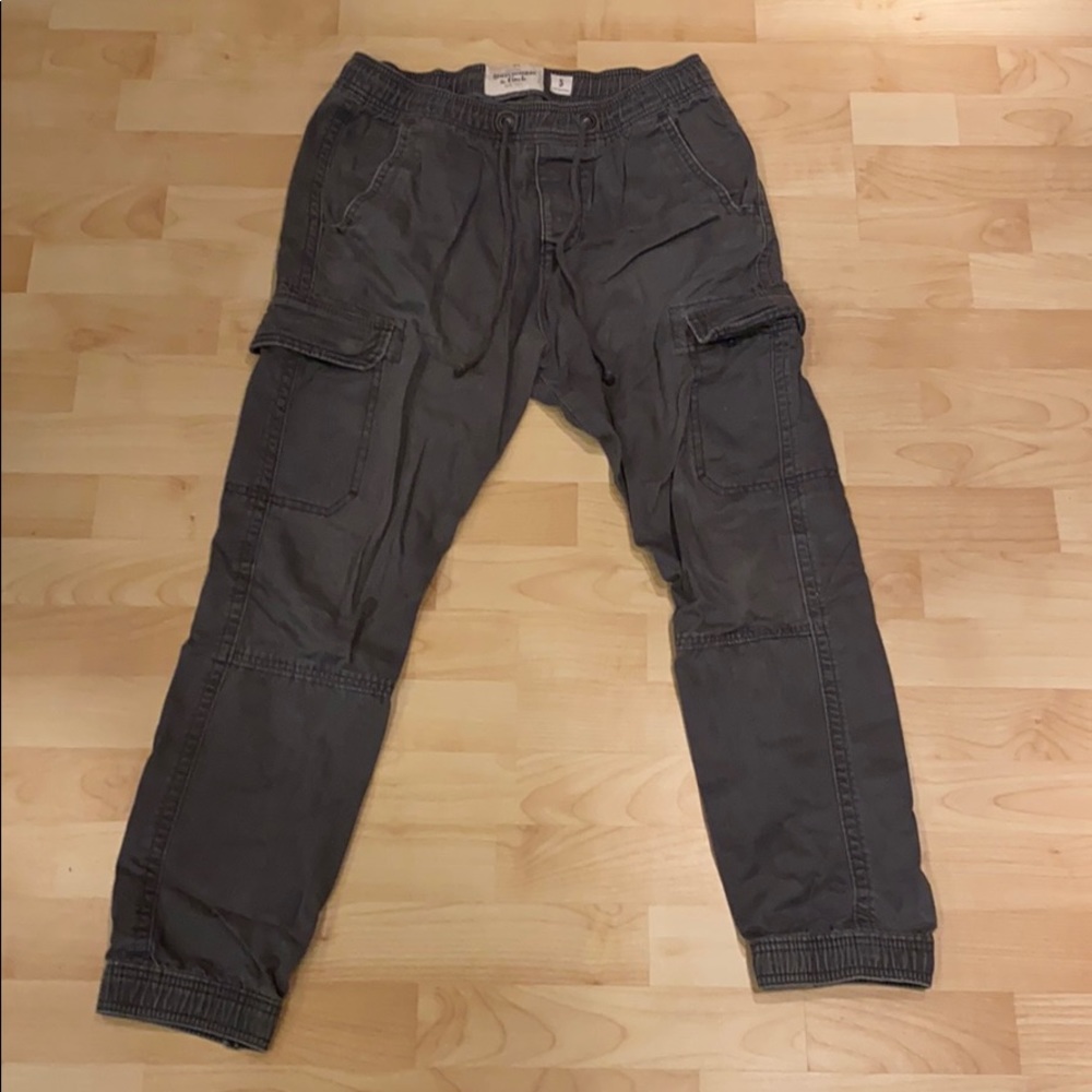 Abercrombie Cargo Pant Joggers Grey